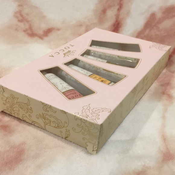 Tocca Crema Quartetto Scented Luxury Hand Cream Set of Four 4x1.5oz NWT Canada - Picture 10 of 16